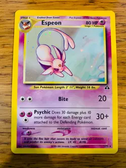 Espeon (1/75) Holo Neo Discovery Set Pokemon Card! FAST & FREE P&P! - Image 1