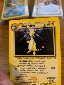 Ampharos (1/111) Holo Neo Genesis Set Pokemon Card! FAST & FREE P&P! - Image 5
