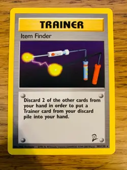 Item Finder (103/130) Rare Base Set 2 Pokemon Card! FAST & FREE P&P! - Image 2