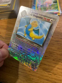 NM! Dark Dragonite (5/110) Reverse Holo Legendary Collection Pokemon Card! - Image 5