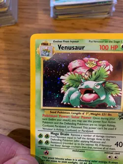 Venusaur No. 13 WOTC Cosmos Holo Black Star Promo Pokemon Card! FREE P&P! - Image 4