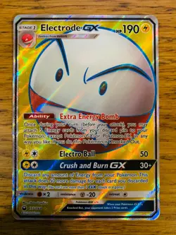 NM! Electrode GX (155/168) Celestial Storm Full Art Ultra Rare Pokemon Card! - Image 1