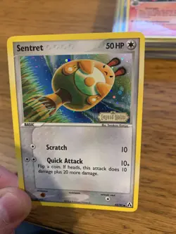 NEAR MINT! Sentret (62/92) Stamped Reverse Holo EX Legend Maker Pokemon Card! - Image 4
