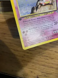 1st Edition Slowking (14/111) Holo Neo Genesis Set Pokemon Card! FREE P&P! - Image 4