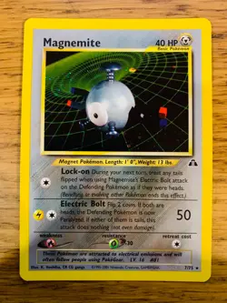 Magnemite (7/75) Holo Neo Discovery Set Pokemon Card! FAST & FREE P&P! - Image 2