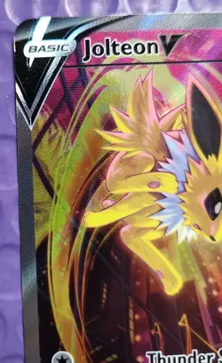 Jolteon V SWSH183 SWSH: Sword & Shield Promo Cards Holo LP - Image 4