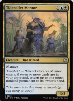 Tidecaller Mentor U Bloomburrow 236 LP-NM - Image 1