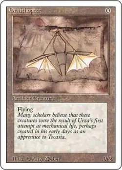 Magic MTG - Ornithoptere - Revised - 3eme Edition - EXC - FR - Image 1