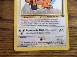 Pokemon Wotc Black Star Promo # 5 Movie Promo DRAGONITE **not played** - Image 3