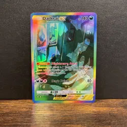 Pokemon TCG Pocket Darkrai ex Holographic SIR Deluxe ex - Fan Art - Image 1