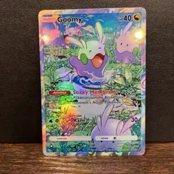 Pokemon TCG Pocket Goomy Holographic SIR - Fan Art - Image 1