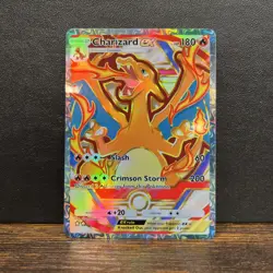 Pokemon TCG Pocket Charizard ex Holographic SIR Deluxe ex - Fan Art - Image 1