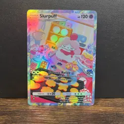 Pokemon TCG Pocket Slurpuff Holographic SIR Deluxe ex - Fan Art - Image 1