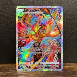 Pokemon TCG Pocket Alakazam Holographic Illustration Rare - Fan Art - Image 1