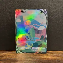 Pokemon TCG Pocket Mew Immersive Holographic SIR - Fan Art - Image 1