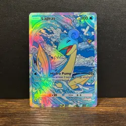 Pokemon TCG Pocket Lapras Holographic SIR - Fan Art - Image 1