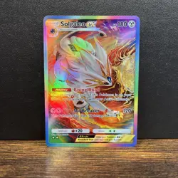 Pokemon TCG Pocket Solgaleo ex Holographic SIR - Fan Art - Image 1
