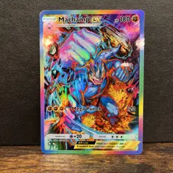 Pokemon TCG Pocket Machamp EX Holographic Illustration Rare - Fan Art - Image 1