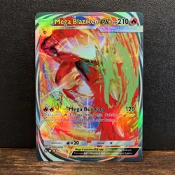 Pokemon TCG Pocket Mega Blaziken ex Immersive Holographic SIR - Fan Art - Image 1