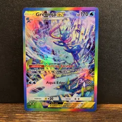 Pokemon TCG Pocket Greninja ex Holographic SIR - Fan Art - Image 1
