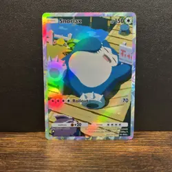 Pokemon TCG Pocket Snorlax Holographic SIR - Fan Art - Image 1