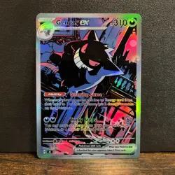 Gengar ex Pokemon TCG Pocket Crossover - Holographic Fan Card - Image 1