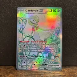 Gardevoir ex Pokemon TCG Pocket Crossover - Holographic Fan Card - Image 1