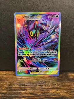 Pokemon TCG Pocket Umbreon EX Holographic SIR- Fan Art - Image 1