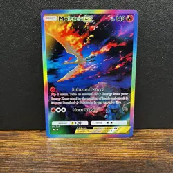 Pokemon TCG Pocket Moltres EX Holographic SIR- Fan Art - Image 1