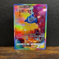 Pokemon TCG Pocket Poliwrath EX Holographic SIR- Fan Art - Image 1
