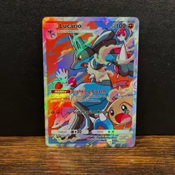 Pokemon TCG Pocket Lucario Holographic SIR- Fan Art - Image 1