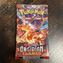 Obsidian Flames CHARIZARD ART Pokemon TCG Booster Pack Sealed- SHIPS FAST! - Image 1