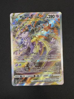 Mewtwo VStar GG44/GG70 Crown Zenith Pokemon Card - Image 1