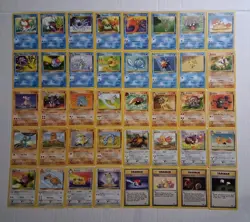Base Set Jungle Fossil Set VTG 92 Pokemon Cards Lot Mp/LP - Image 2