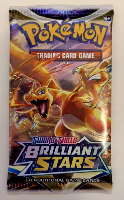 16x Pokemon TCG Sword & Shield: Brilliant Stars booster packs - Image 3