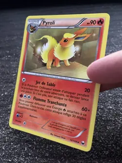 PYROLI COMMUNE - POKEMON 12/108 N&B EXPLORATEURS OBSCURS NEUF FR - Image 3
