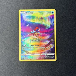 2023 Pokemon SWSH Crown Zenith Keldeo Galarian Gallery #GG07/GG70 - Image 1