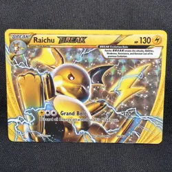 Raichu BREAK - 50/162 - Pokemon Breakthrough XY Ultra Rare Card - Image 1