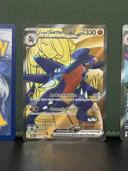 3x Destined Rivals Full Arts (Garchomp, Ho-oh, Crobat ex) Pokemon Cards NM - Image 5