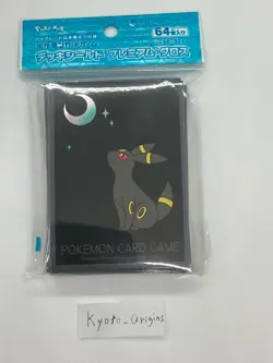 Pokemon Center Deck Shield Sleeves Official Gloss Moonlight & Umbreon japan - Image 1