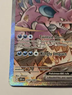 Team Rocket's Nidoking ex 233/182 SIR - Sv10: Destined Rivals Pokemon Card NM - Image 4