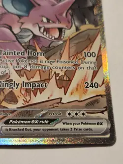 Team Rocket's Nidoking ex 233/182 SIR - Sv10: Destined Rivals Pokemon Card NM - Image 5
