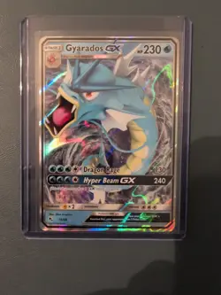 Pokemon Gyarados GX TCG Hidden Fates Holo Ultra Rare Card 16/68 Mint Condition - Image 1