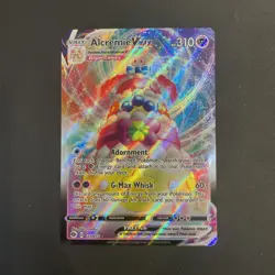 Pokemon TCG Alcremie VMAX 023/073 Champions Path Ultra Rare Full Art Holo! - Image 1
