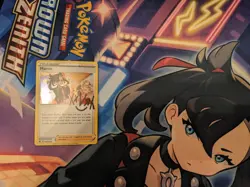 Marnie SWSH120 Sword and Shield Promo Trainer Holo Foil Pokemon Card NM/MINT - Image 2