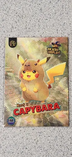 Cosplay Pikachu Card Pack Holo Foil & More Pokemon Movie Cards Special Chase - Image 5