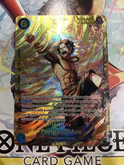 Portgas.D.Ace OP13-119 Carrying On His Will One Piece TCG - SEC - Mint - Image 1