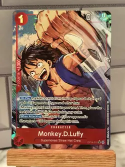 ONE PIECE TCG Monkey D. Luffy (Alt Art) OP14-013 SR The Azure Sea's Seven NM/M - Image 1