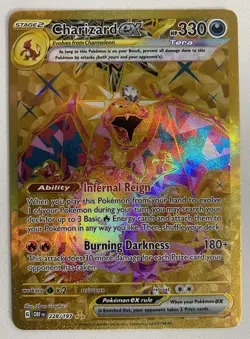Charizard ex 228/197 Hyper Rare Obsidian Flames OBF EN Pokemon Card NM - Image 1