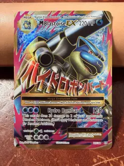 2016 Pokemon XY Evolutions M Blastoise EX (Full Art) 102/108 - Image 1